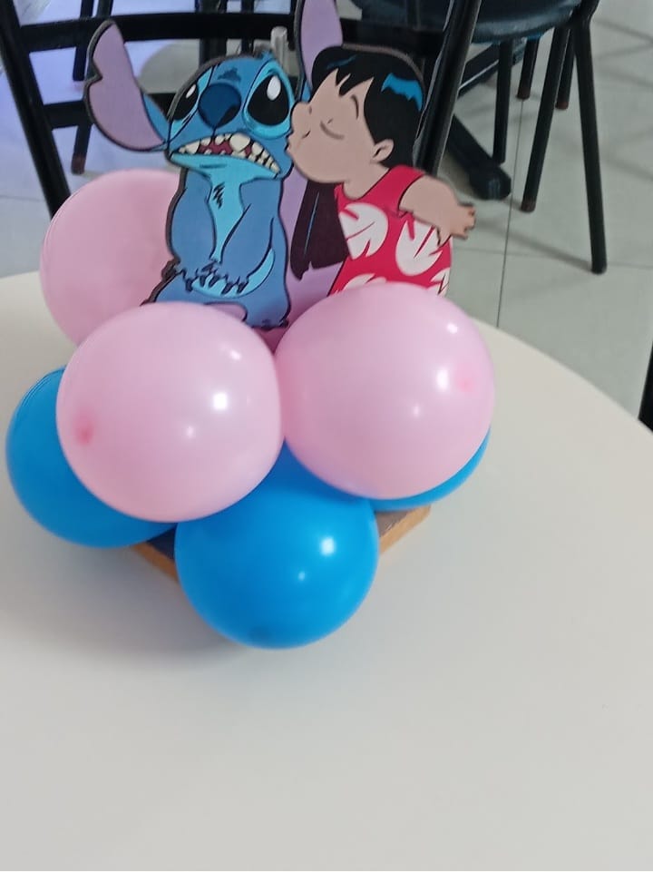 Decoração de mesa - Buffet Mergulhinho